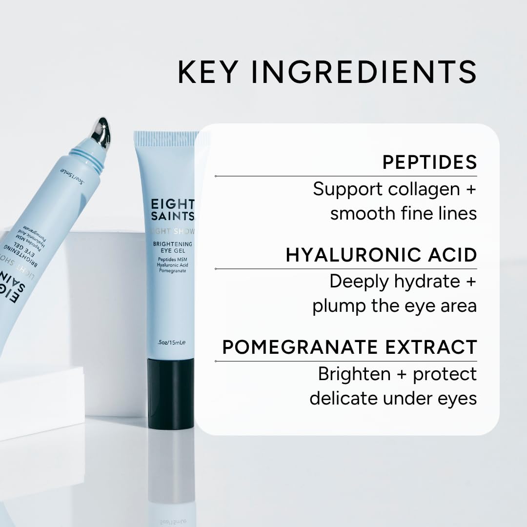 Eight Saints Light Show Brightening Eye Gel Anti Aging - Eight Saints Official Imagery - 4