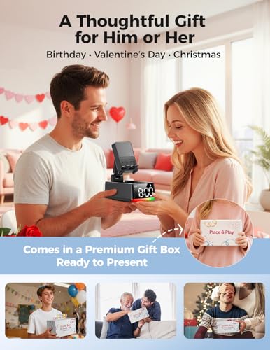 Bluetooth Speaker Birthday Gift for Men:Induction Cell Phone - Product Imagery