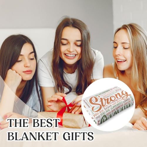 Super Soft Hug Blanket – Inspirational Get Well Soon Gift for - Product Imagery