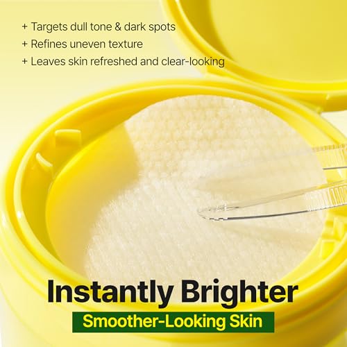 GOODAL Green Tangerine VITA C Toner Pads [Advanced Ver.] - Dark - Product Imagery