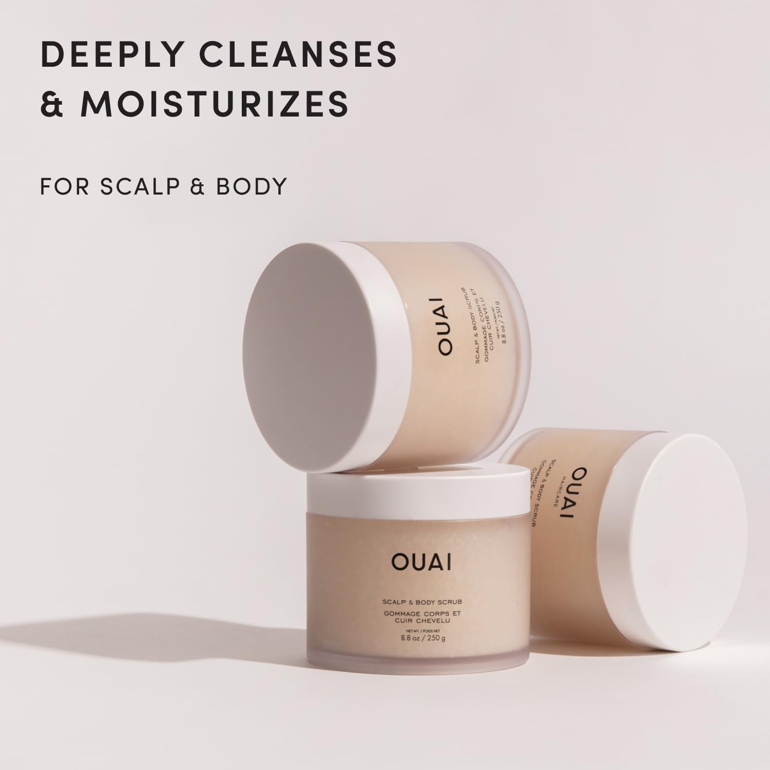 OUAI Scalp & Body Scrub - Melrose Place - OUAI Official Product View 3