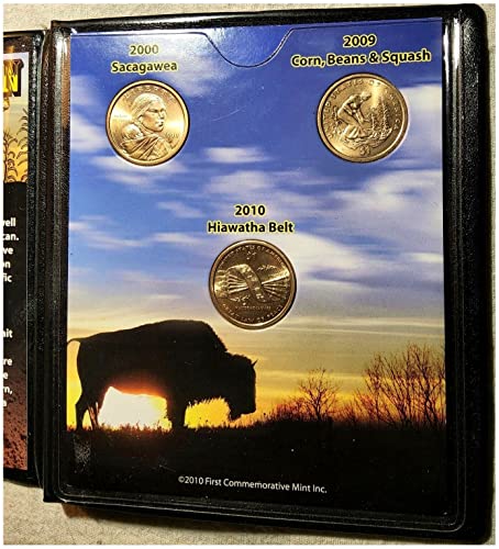 2000 P FIRST YEARS of ISSUE! 2000-2010 NATIVE AMERICAN $1 COIN - Product Imagery