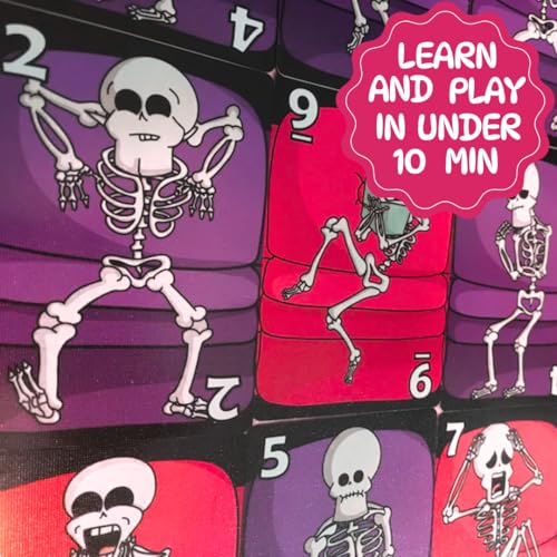 Couch Skeletons Card Game - Quick and Easy 2 Player Game by The - Product Imagery