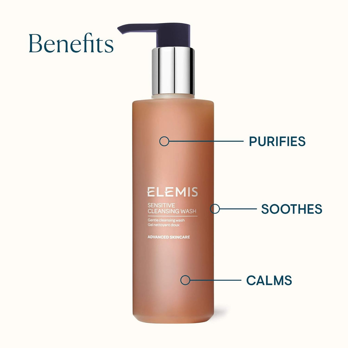 ELEMIS Sensitive Cleansing Wash with Thyme Chamomile 6 76 Fl - Premium Selection Official Imagery - 5