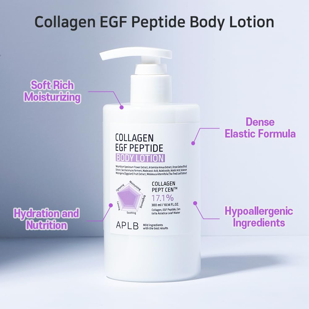 APLB Collagen EGF Peptide Body Lotion - APLB Official Product Imagery - 7