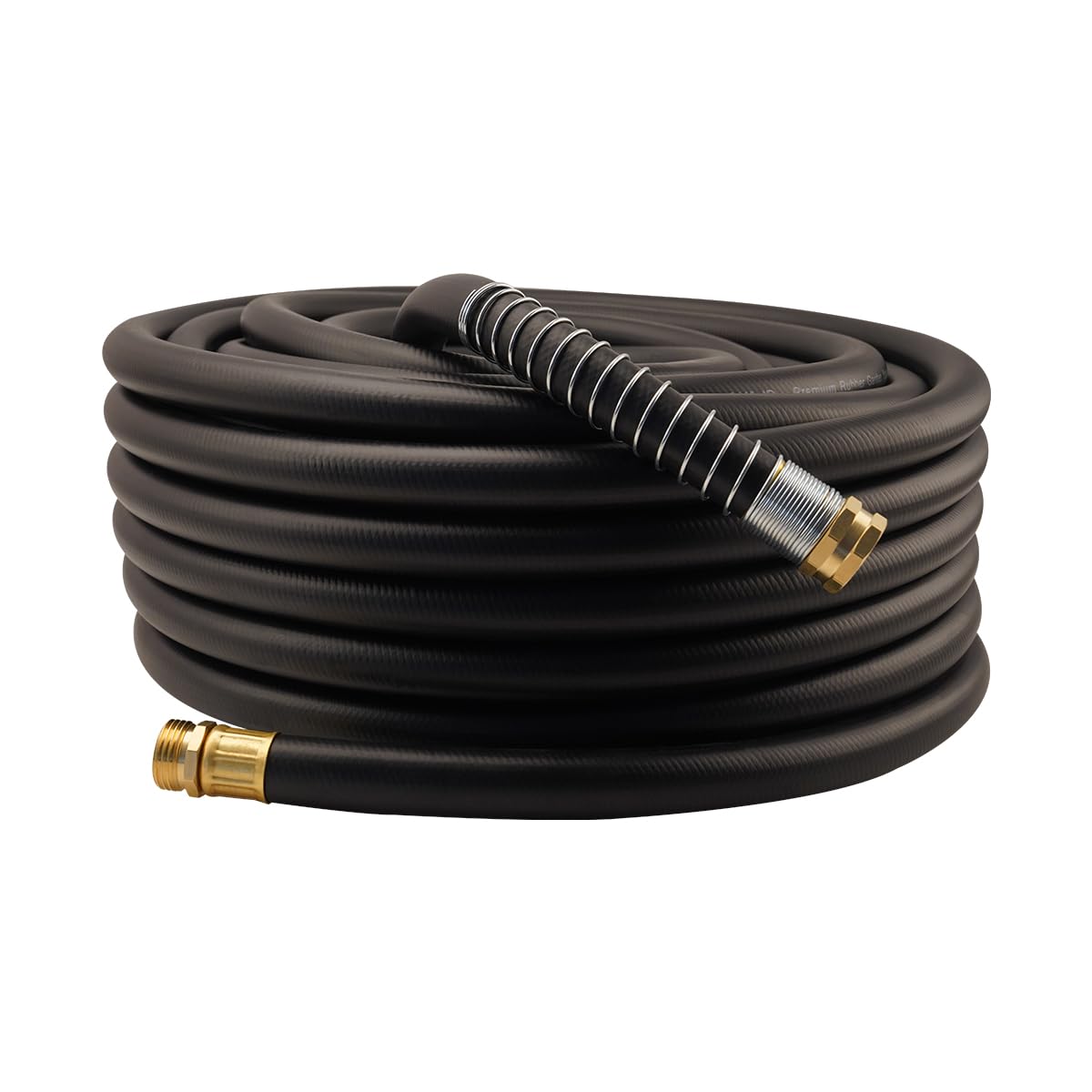 Wiseflow Garden Hose 100FT x 3/4", Heavy Duty Rubber Hose, Water - Wiseflow Official Product View 1