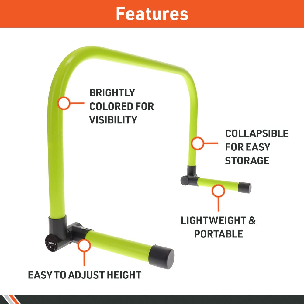 Body Sport Adjustable Athletic Speed Training Hurdles - Body Sport Official Imagery - 5
