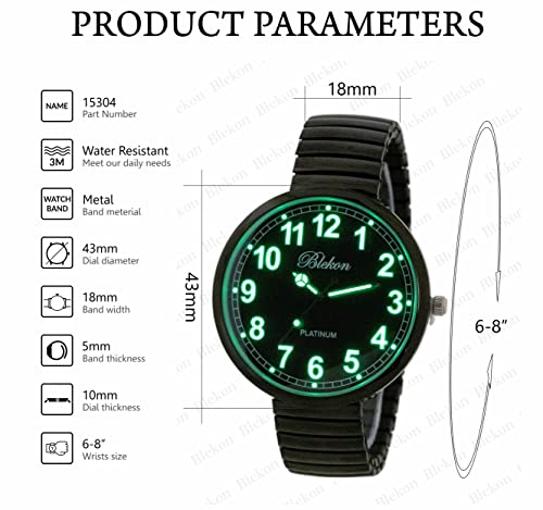 Collections New Super Large Face Stretch Band Luminous Hands and - Product Imagery