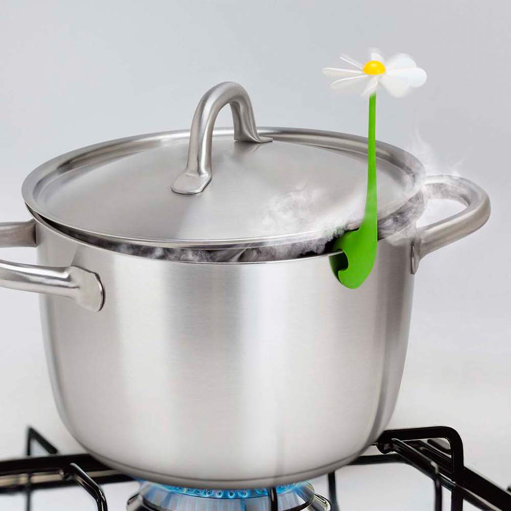 Ototo Steam Escapes Daisy Flower, Green/White - View 3