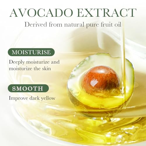 Avocado Skin Care Set, 11-In-1 Skincare Gift Set With Facial - Product Imagery