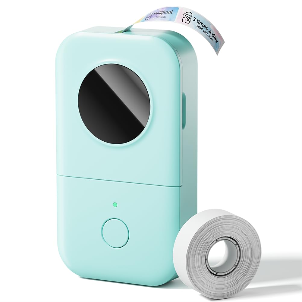 Phomemo Label Maker, D30 Bluetooth Mini Label Maker Machine with by Phomemo - Angle View 1