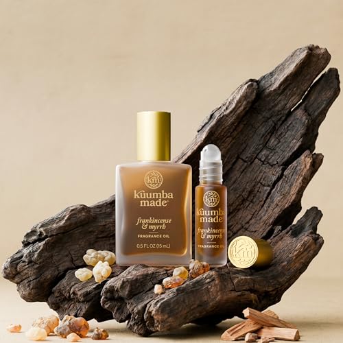 Kuumba Made Frankincense & Myrrh Fragrance Oil Roll-On, Vegan, - Product Imagery