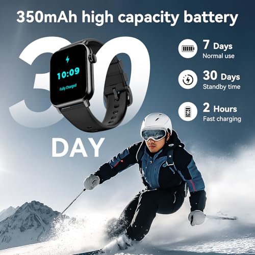 Smart Watches for Men Women with Bluetooth Calling, 1.83" HD - Product Imagery