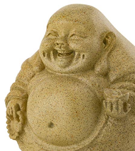 Top Collection Mini Happy Buddha Laughing Statue - Hand Painted - Product Imagery