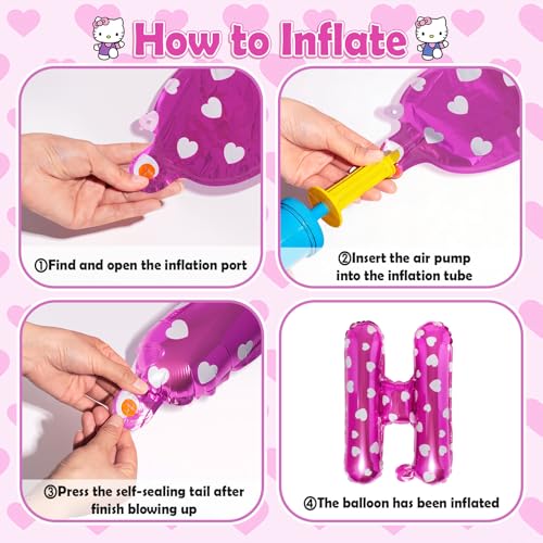 Kitty Birthday Decorations Party Supplies | Cute Pink Party - Product Imagery