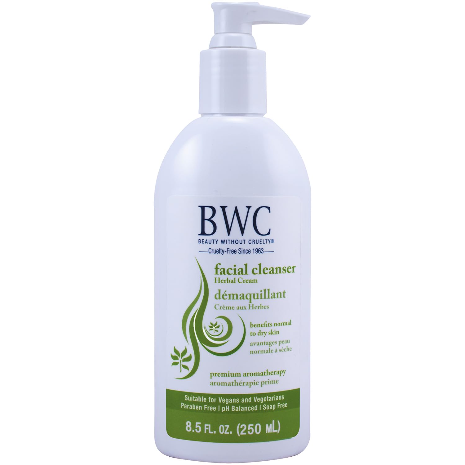 Beauty without Cruelty Facial Cleansing Milk, Extra Gentle, - Beauty Without Cruelty