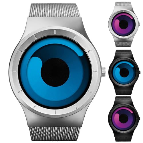Unqiue Unisex Eddies Concept Aurora Watch Round Dial Analog - Product Imagery