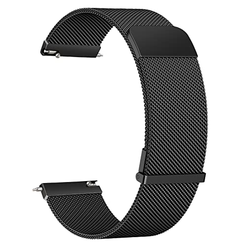 Meliya Metal Watch Bands, 20mm 22mm Quick Release Watch Strap, - Product Imagery