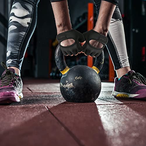 Short Workout Gloves for Women Men, Weight Lifting Gloves Full - Product Imagery