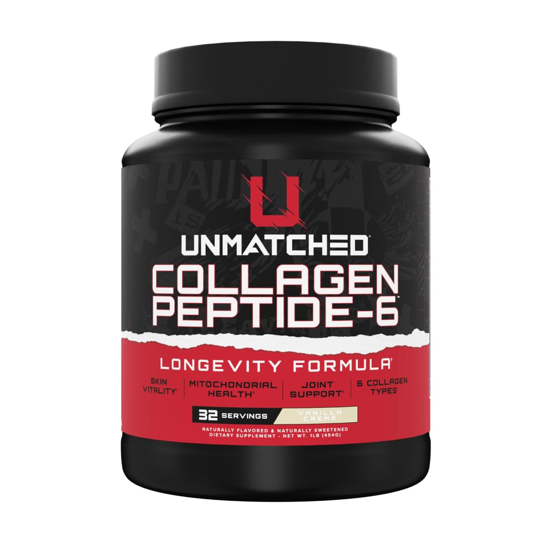 Unmatched Collagen Peptide 6 Wellness Support Vanilla Creme - Unmatched Official Imagery - 2