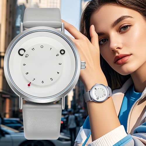 Gosasa Minimalist Casual Unisex Quartz Watch – Unique Hands - Product Imagery