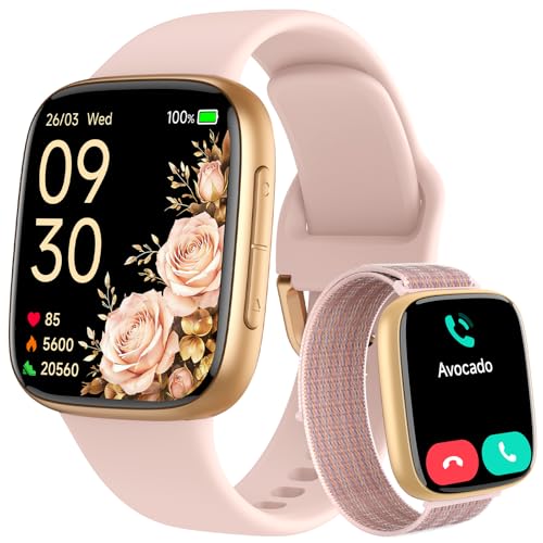 Smart Watch for Women, Answer/Make Call, 1.85" AMOLED Always-On - Product Imagery