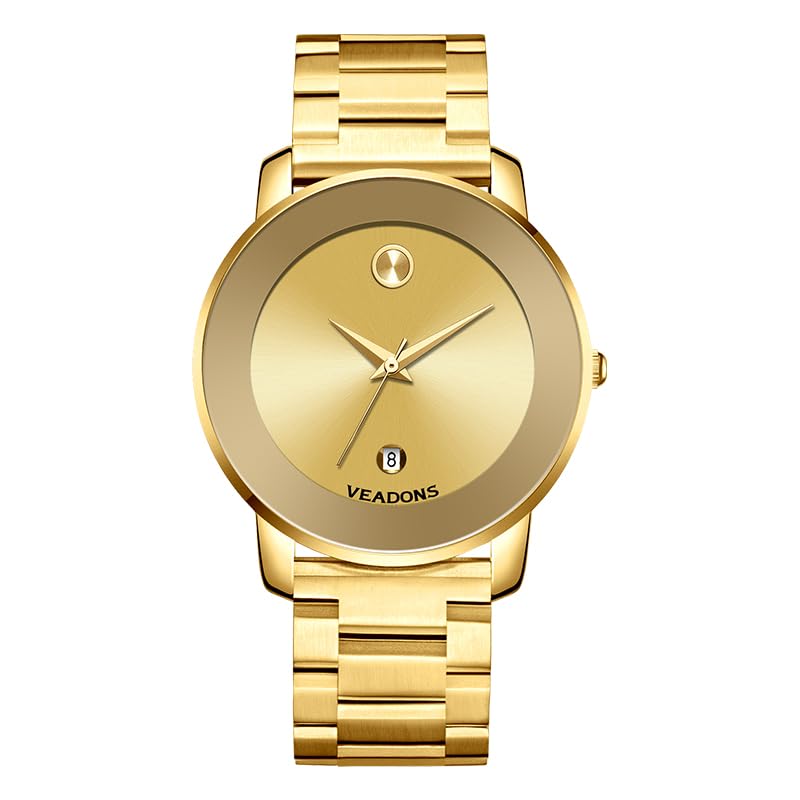 Unisex Watches Business Quartz Watches for Men and Women Round - Product Imagery