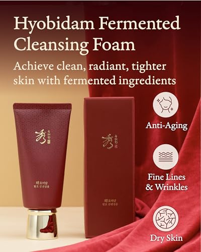 Sooryehan Hyobidam Fermented Cleansing Foam (5.4 fl oz) - Korean - Product Imagery