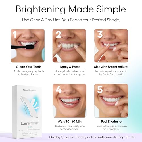 Something Nice Lumismart Whitening Strips - Dentist-Designed, Ena - Product Imagery