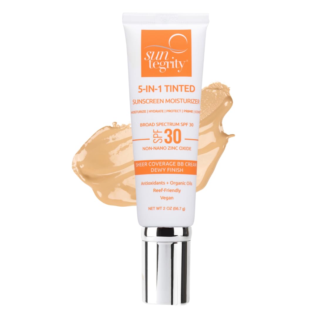 Suntegrity 5 in 1 Tinted Sunscreen Moisturizer SPF 30 - Suntegrity Official Product Imagery - 1