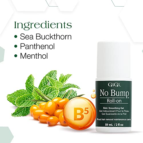 GIGI No Bump Roll-On – Ingrown Hair Treatment & Razor Bumps - Product Imagery