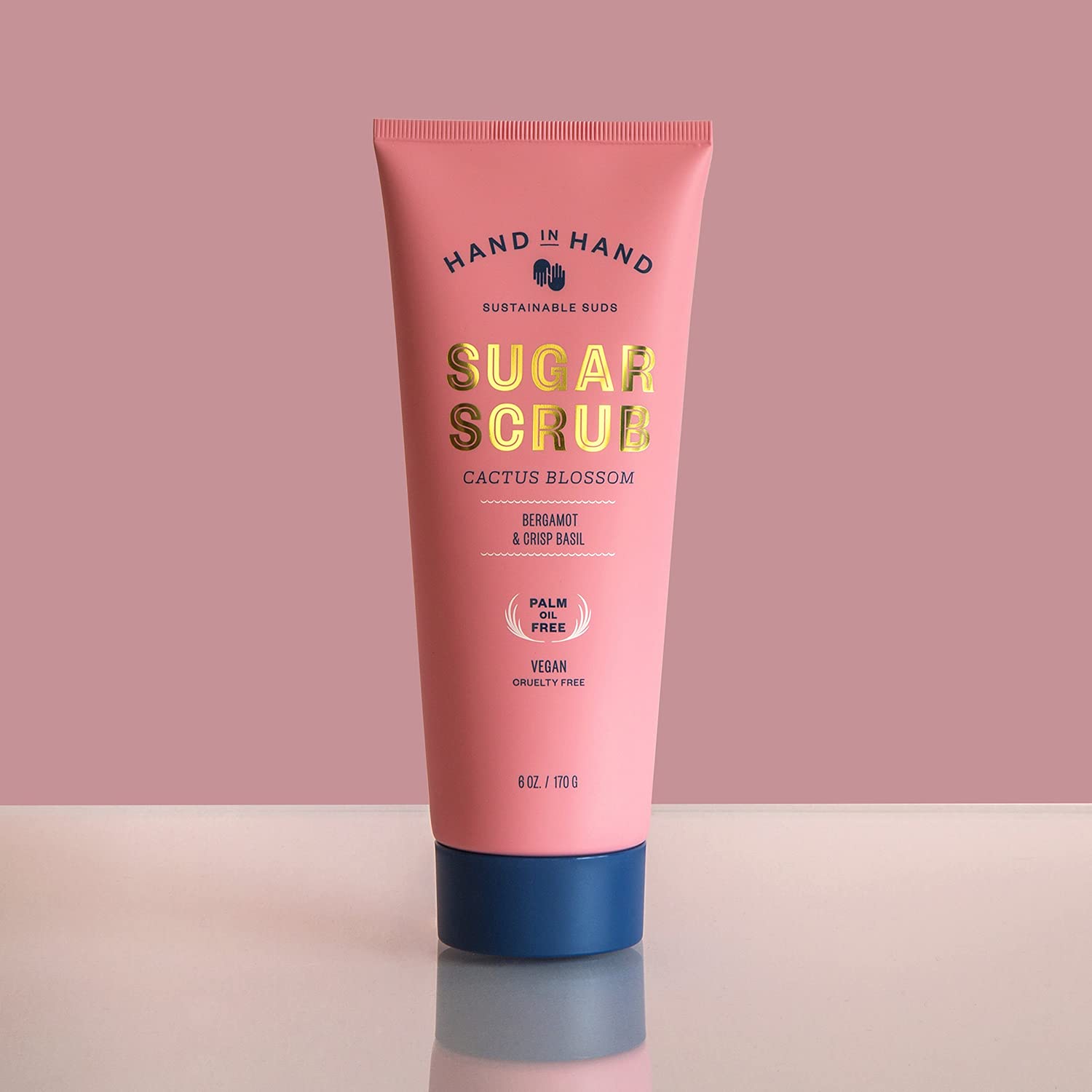 Hand in Hand Sugar Scrub, Gentle Exfoliation For All Skin Types, 9 Ounce, - Hand in Hand Official Product View 4