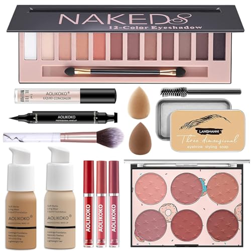 12 Color Pro Makeup Kit for Women - AOLIKOKO Official Imagery - 1
