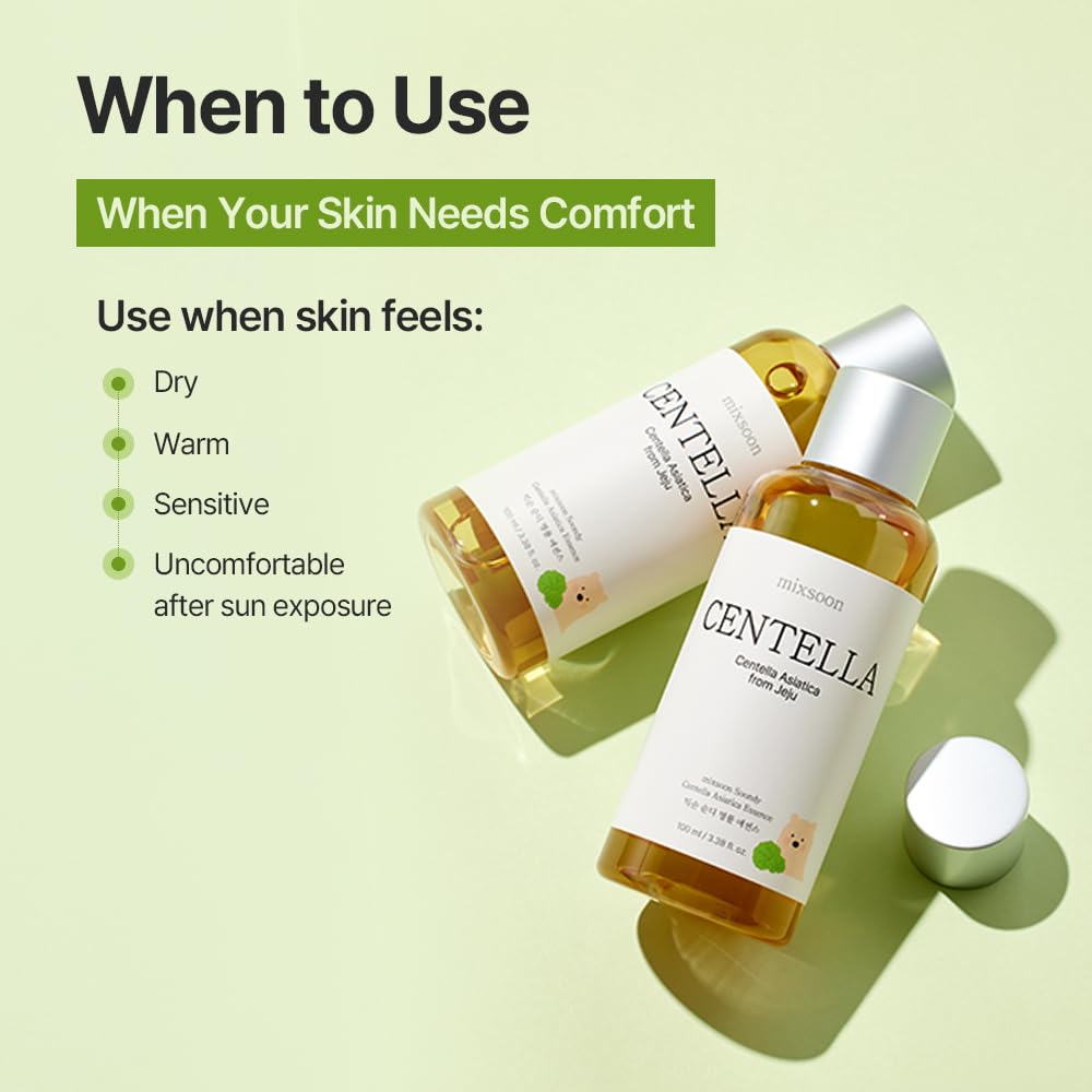 mixsoon Soondy Centella Asiatica Essence - Soothing & Calming and Hydrating for F - mixsoon Official Product View 7