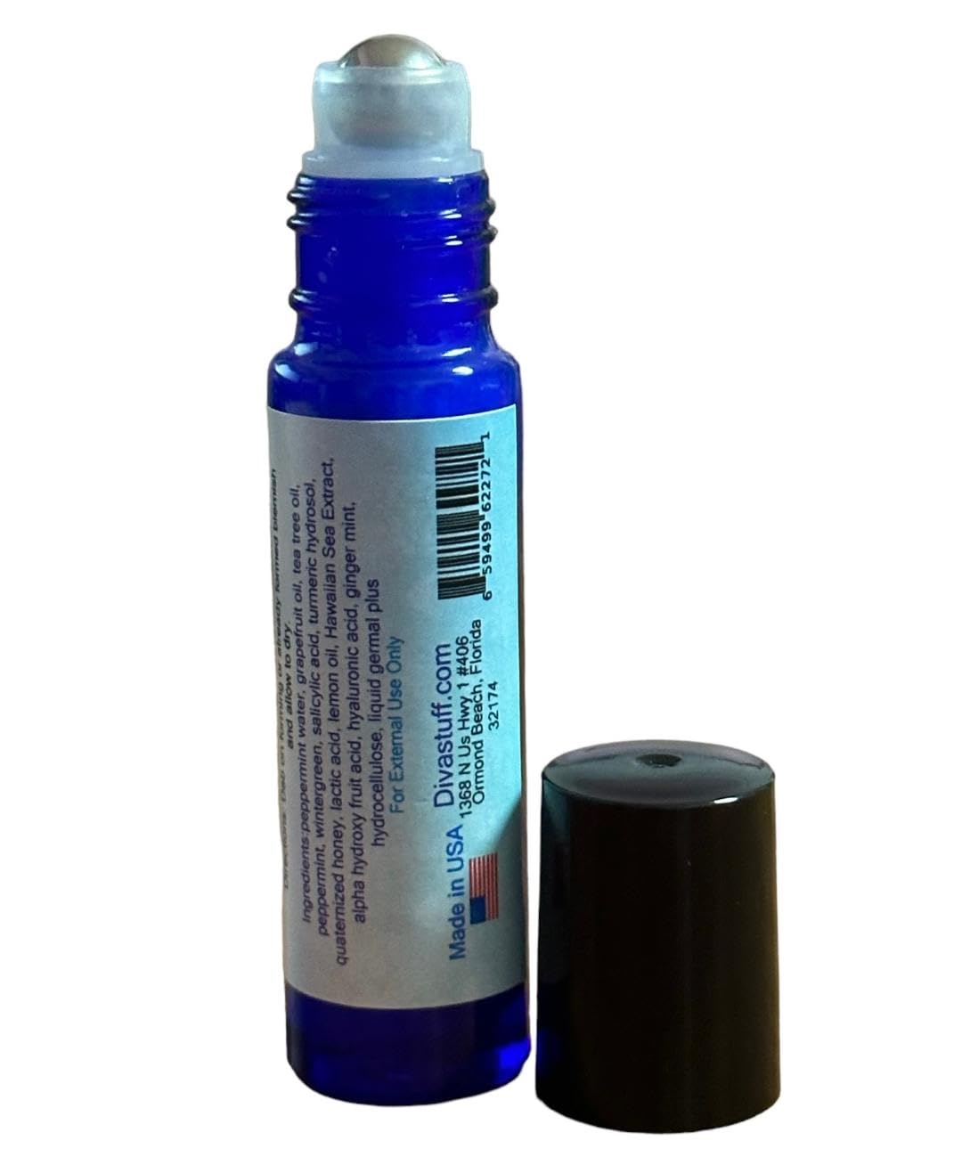 Diva Stuff Acne Gel Rollerball Serum, – with Hawaiian Sea - Diva Stuff