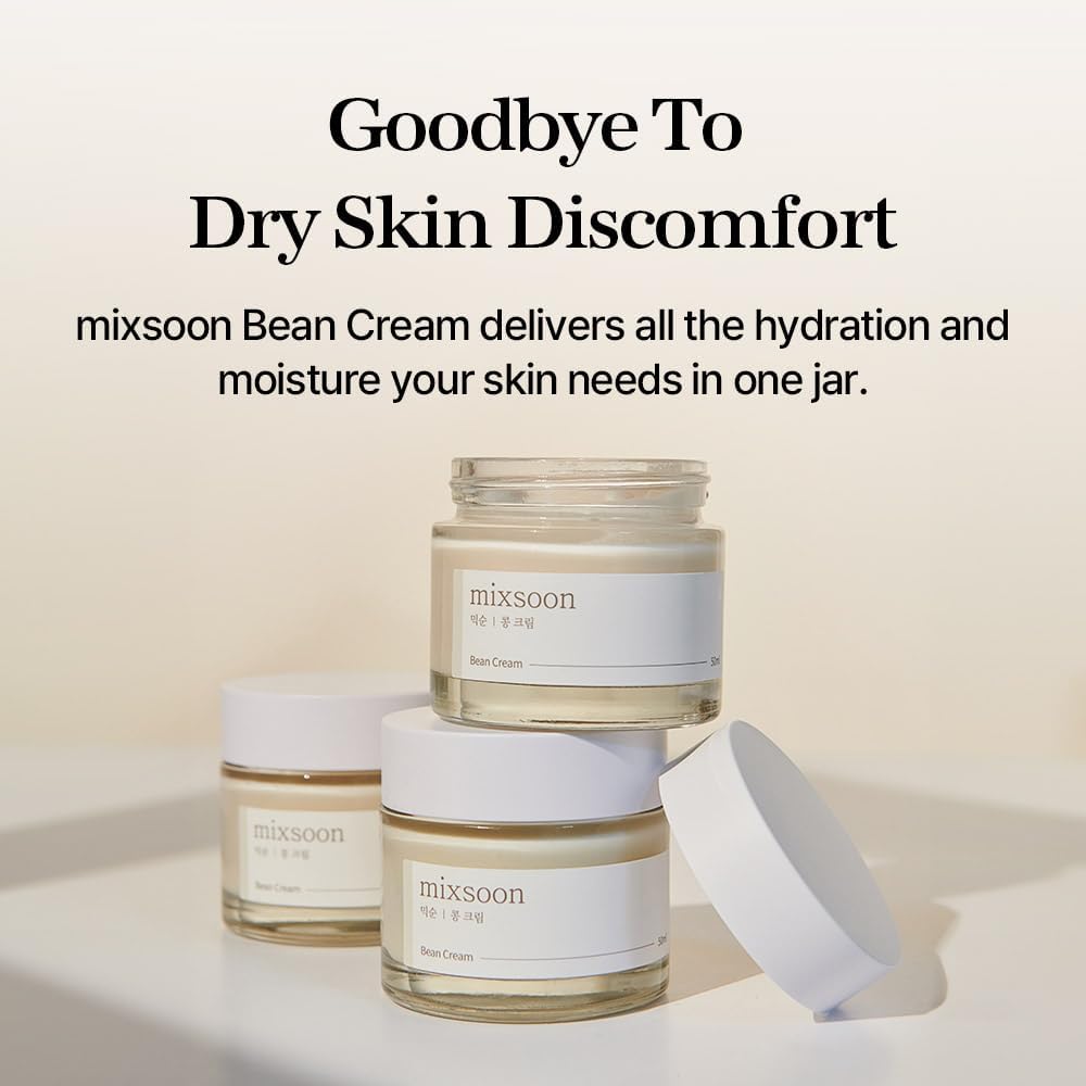 mixsoon Bean Cream - Deep Moisturizer Face Cream & Hydratin - mixsoon Official Product View 5