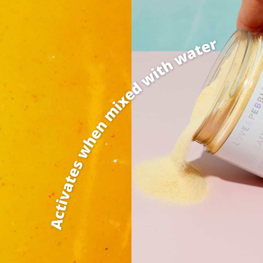 Beauty Pops by Love & Pebble | Turmeric Mask Glow Enzyme Jar Refill | - View 9