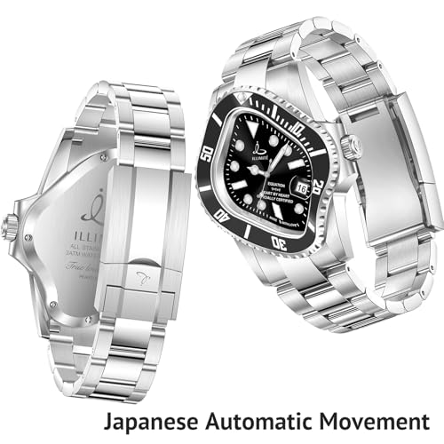 ILLIMITE Melting Automatic Watches for Men Japanese Miyota 8215 - Product Imagery