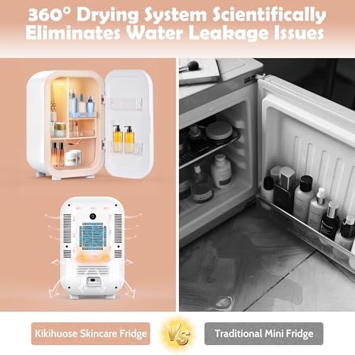 22L Mini Skincare Fridge, Small Personal Makeup Refrigerator - Product Imagery