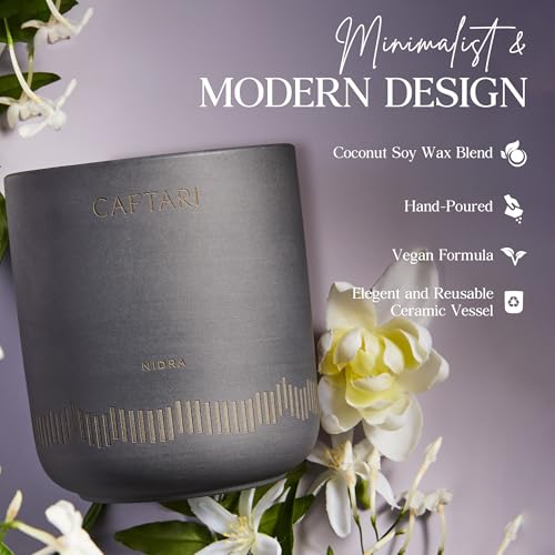 Caftari Luxury Candle & Perfume Oil Gift Set | Jasmine, Neroli & - Product Imagery