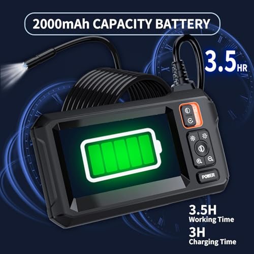 Daxiongmao Endoscope Camera with Light, 1080P HD Borescope - Product Imagery