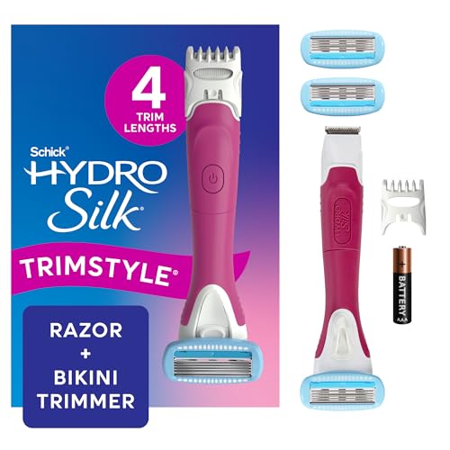 Schick Hydro Silk TrimStyle 2in1 Bikini Trimmer Razor Handle - Schick Hydro Silk Official Imagery - 1