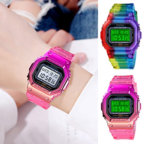 VIGOROSO Digital Watches for Women Waterproof Men's Wrist - Product Imagery
