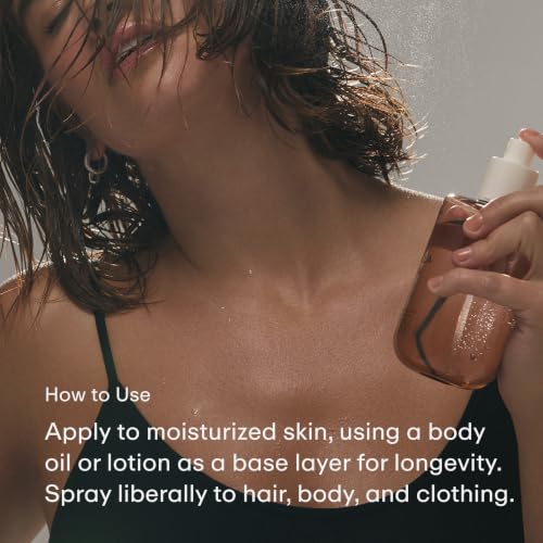 PHLUR Vanilla Skin Body Mist, 8 Fl Oz - Hair and Body Perfume - Product Imagery
