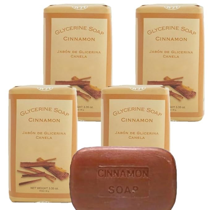 Lanman Kemp Cinnamon Soap Bar 3 35 Oz - Premium Selection Official Imagery - 1