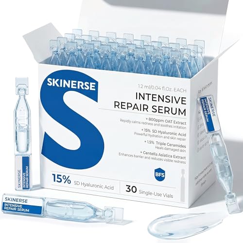 SKINERSE Intensive Repair Serum, 15%Hyaluronic Acid for Sensitive Skin Anti - SKINERSE Official Product View 1