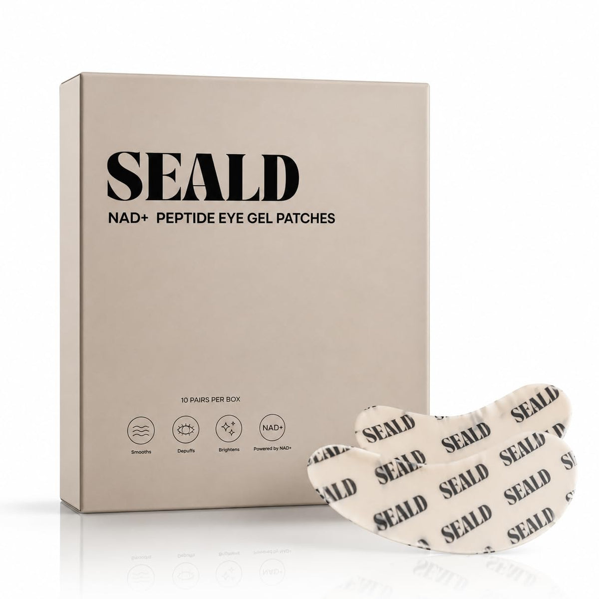 SEALD NAD Peptide Eye Gel Patches Overnight Hydrogel Under - SEALD Official Imagery - 2