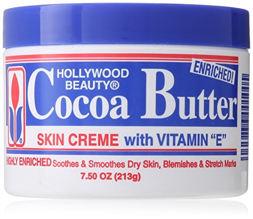 Hollywood Beauty Cream, Cocoa Butter, 7.5 Ounce - Product Imagery
