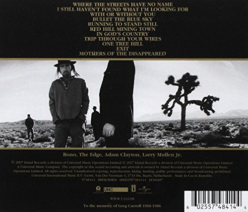 The Joshua Tree - Product Imagery