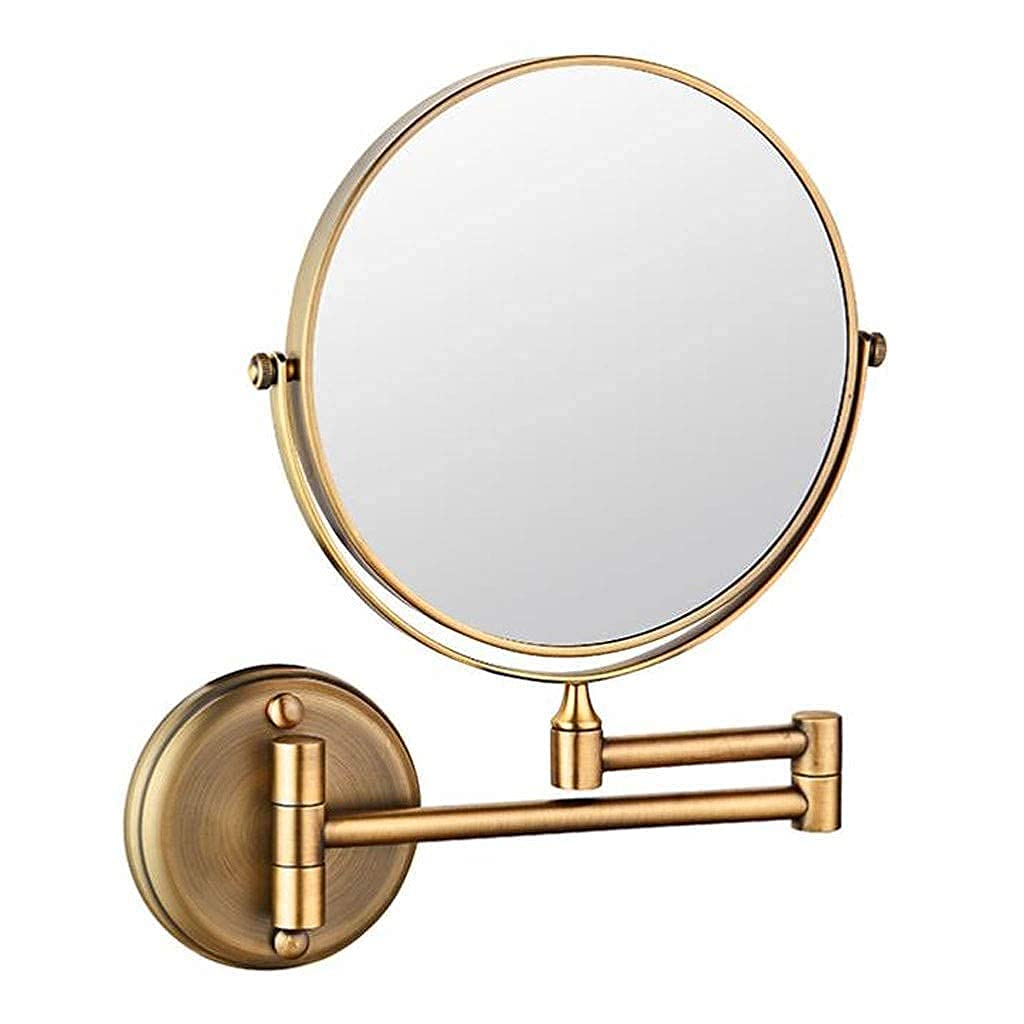 Makeup Mirror Vanity Bathroom Beauty Wall Mounted Folding - XYBSDBTNR Official Imagery - 8